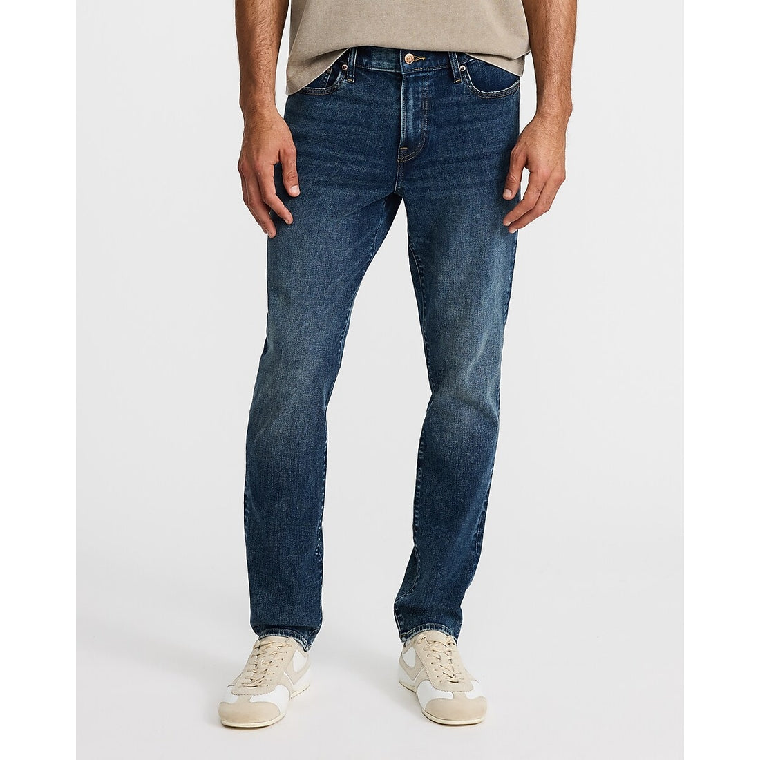 Slim Medium Wash Hyper Stretch Jeans