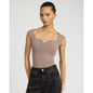 Body Contour High Compression Notch Cap Sleeve Bodysuit