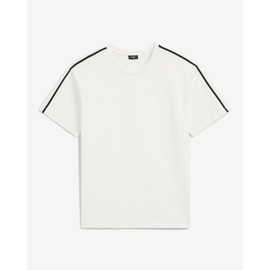 Classic Fit Crew Neck Contrast Trim T-Shirt