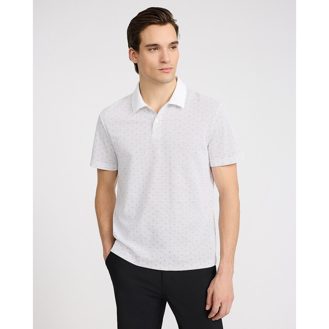 Mini Geo Print Everyday Performance Polo