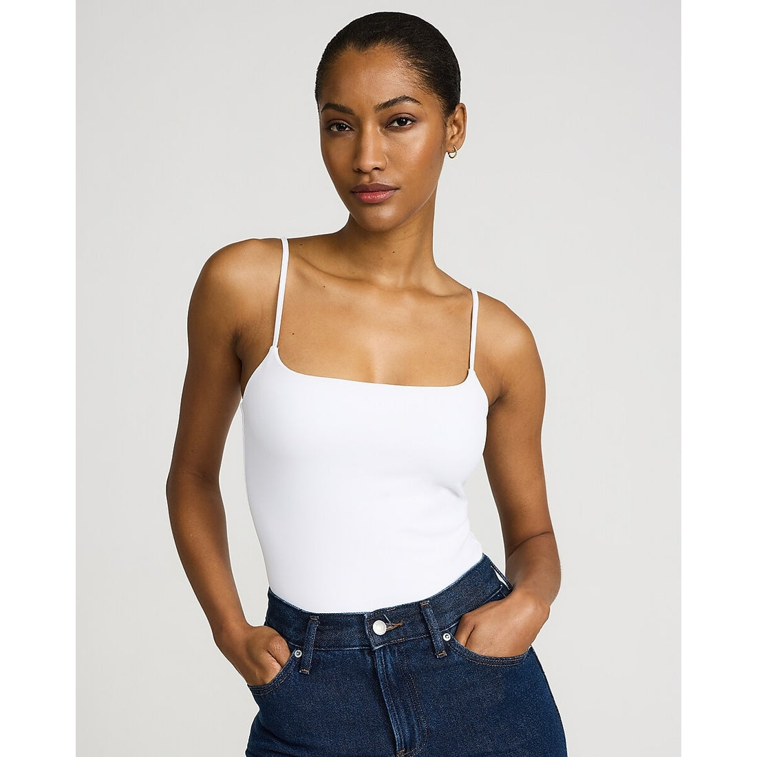 Body Contour High Compression Scoop Neck Cami Bodysuit