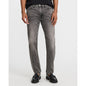 Slim Straight Washed Black Hyper Stretch Jeans