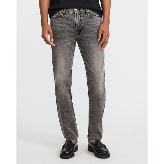 Slim Straight Washed Black Hyper Stretch Jeans