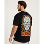 Mexico Black Cotton Soccer Graphic T-Shirt