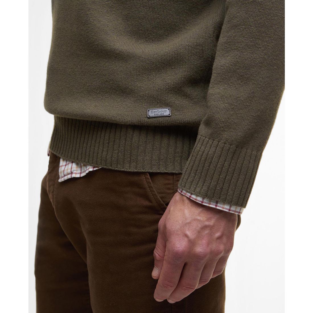 Barbour Men's Kelson Quarter-Zip Pullover Sweater