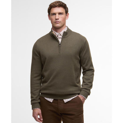 Barbour Men's Kelson Quarter-Zip Pullover Sweater