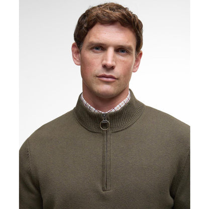 Barbour Men's Kelson Quarter-Zip Pullover Sweater