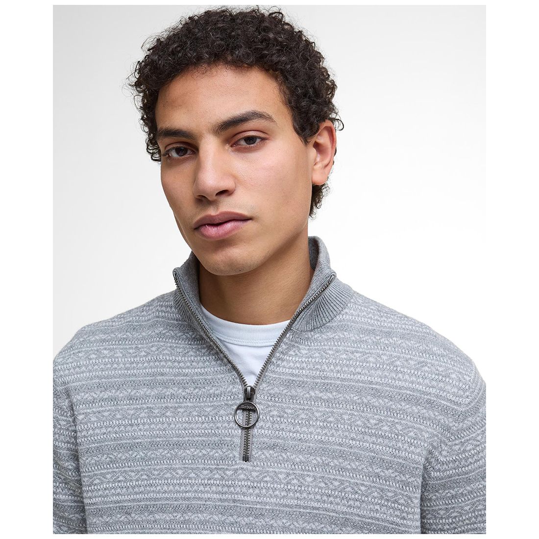 Barbour Men's Dartfield Quarter-Zip Pullover Sweater