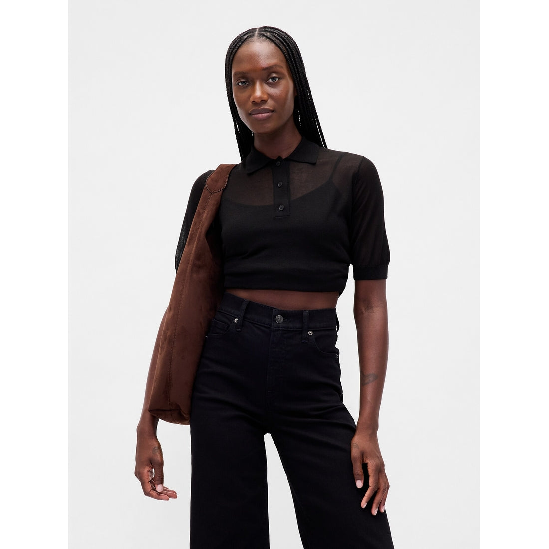 Women's Vegan Suede Slouchy Tote Bag