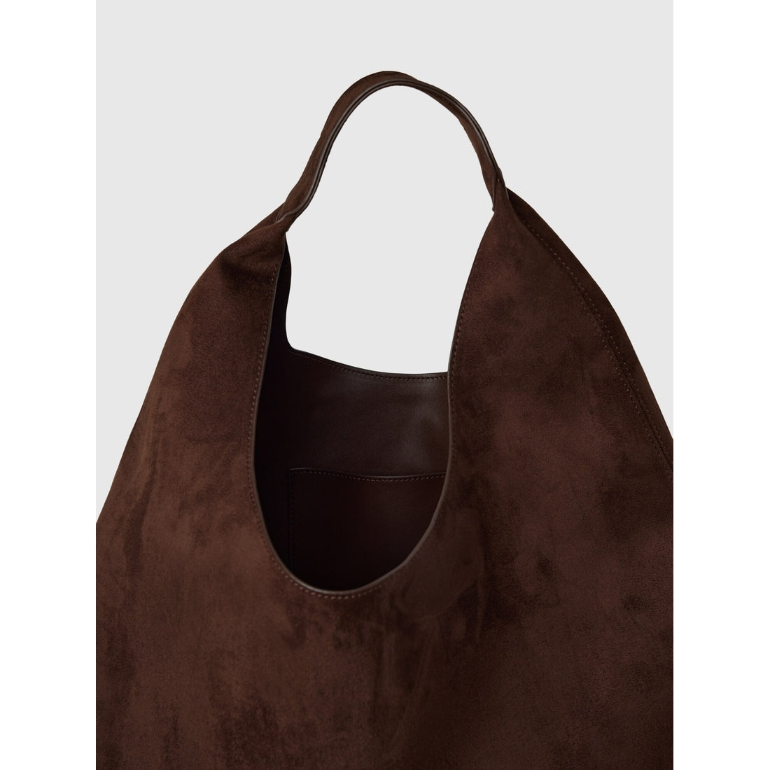 Women's Vegan Suede Slouchy Tote Bag