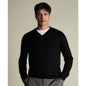 Charles Tyrwhitt Men's V-Neck Regular-Fit Sweater