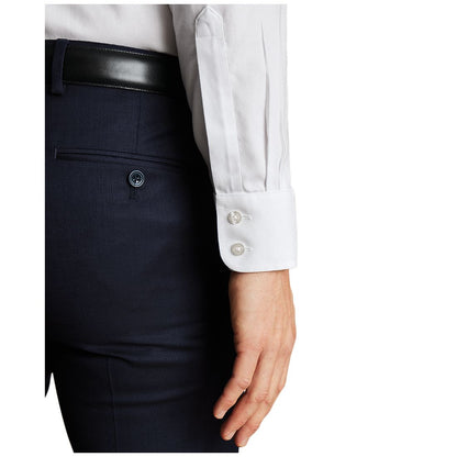 Charles Tyrwhitt Men's Slim-Fit Non-Iron Royal Oxford Dress Shirt