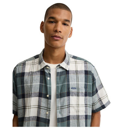 Barbour Men's Croft Tartan Regular-Fit Short-Sleeve Shirt