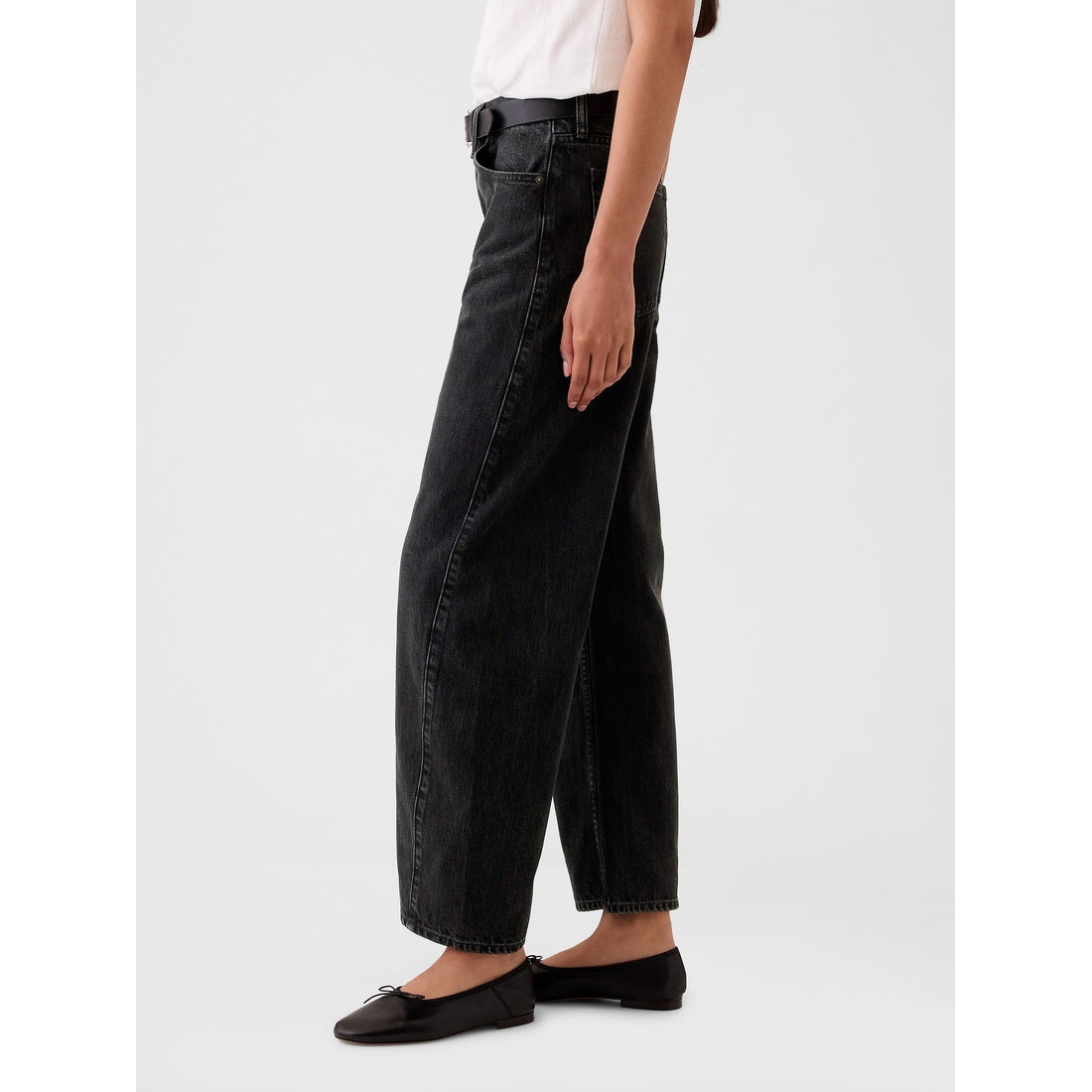 Women's High Rise Barrel Jeans