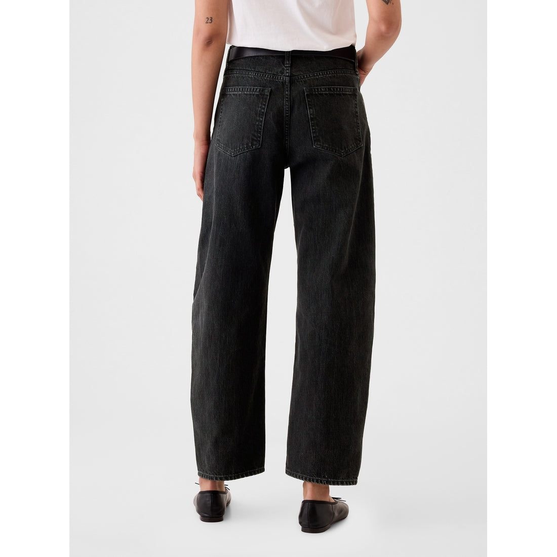 Women's High Rise Barrel Jeans