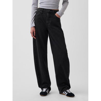 Women's High Rise Barrel Jeans