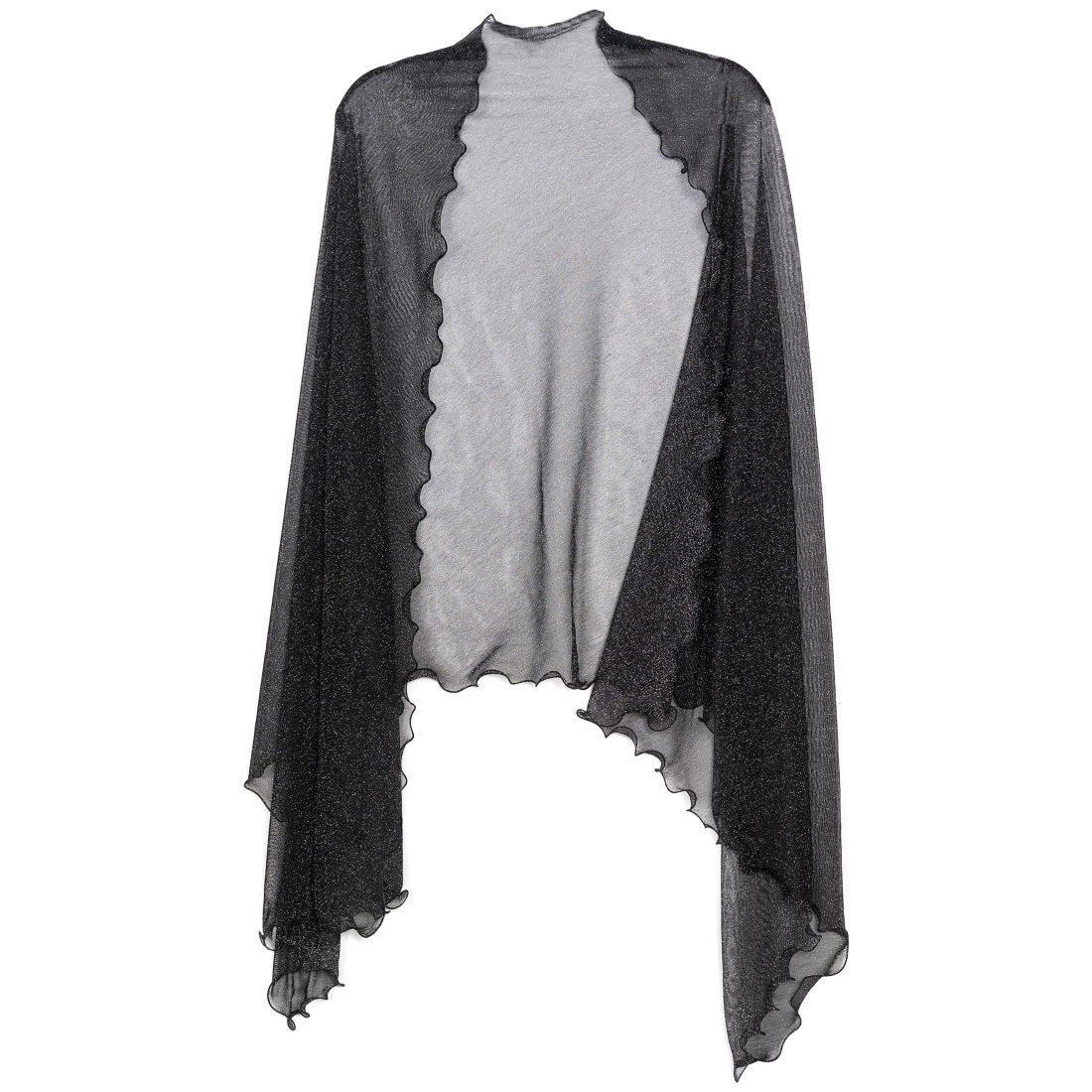 I.n.c. International Concepts Ruffle-Edge Metallic Evening Wrap, Created for Macy's