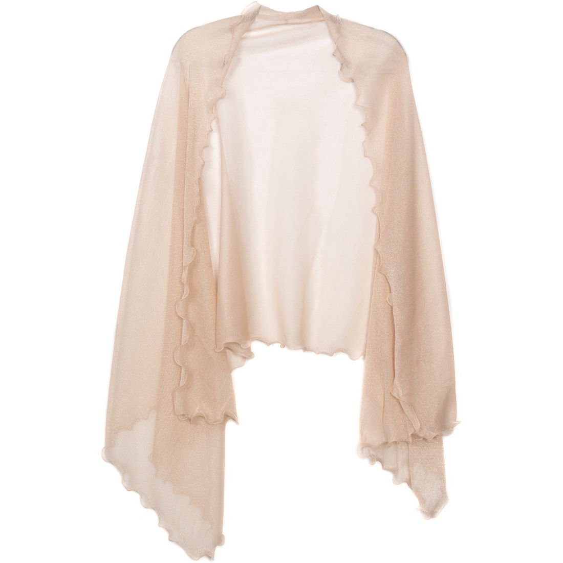 I.n.c. International Concepts Ruffle-Edge Metallic Evening Wrap, Created for Macy's