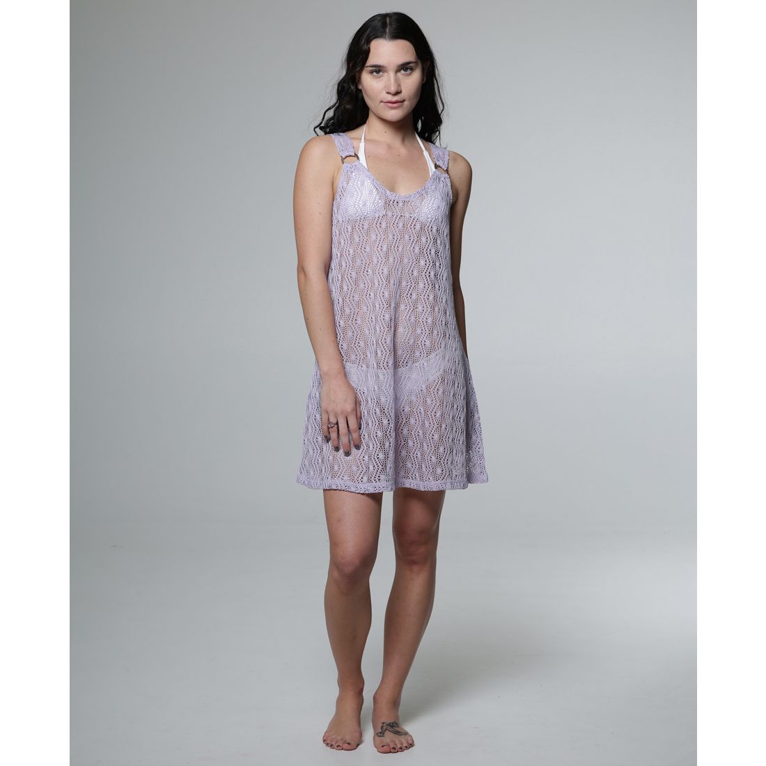 J Valdi Women's Ring Tank Swim Dress