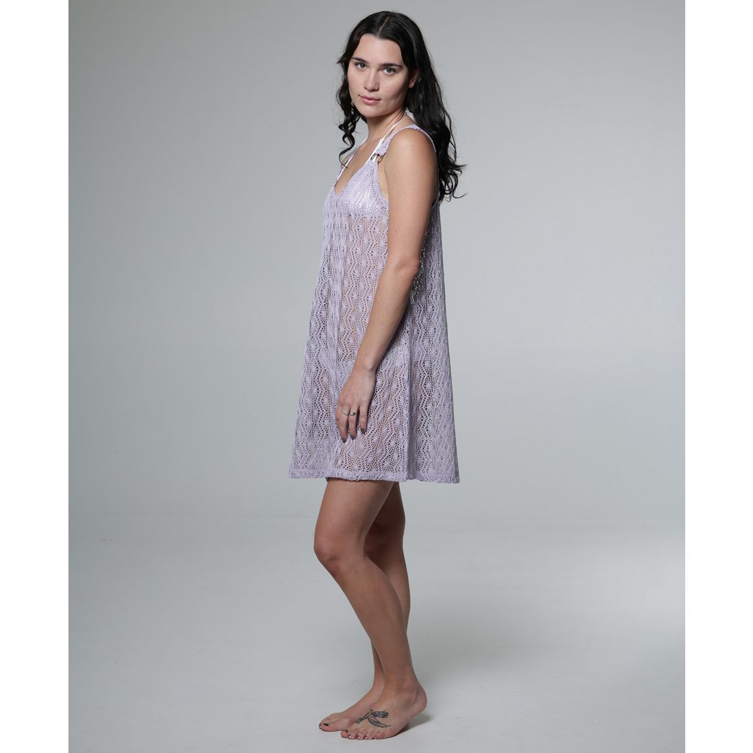 J Valdi Women's Ring Tank Swim Dress