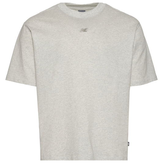 New Balance Mens Oversized Center Chest Emblem Tonal T-Shirt