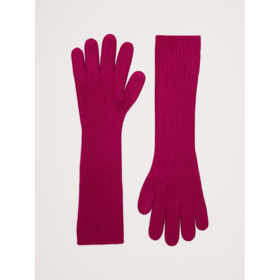 Signature Cashmere Long Gloves