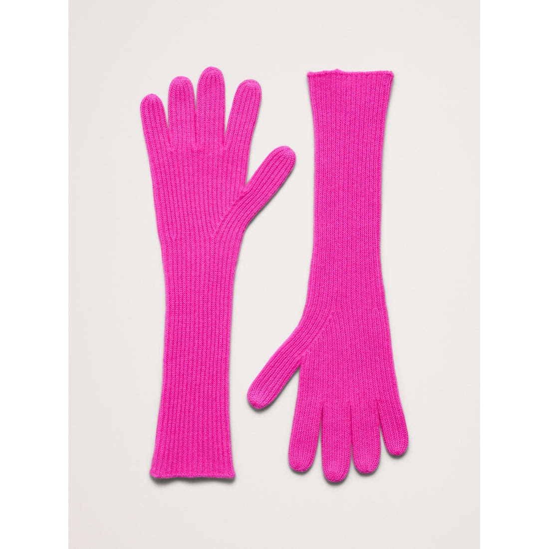 Signature Cashmere Long Gloves