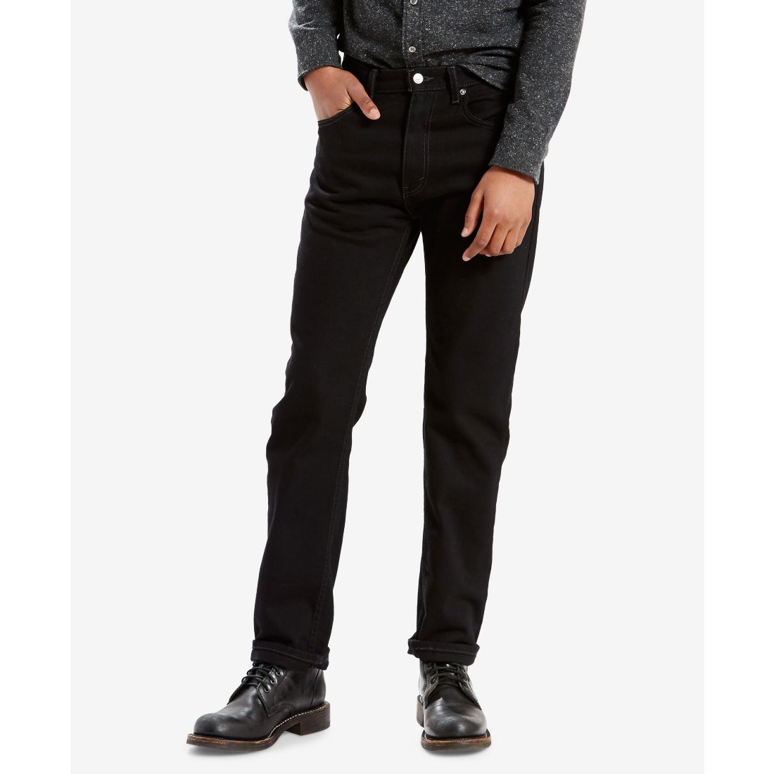 Levi's Men's 505 Regular Fit Non-Stretch Jeans