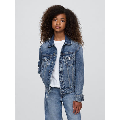 Boys' Organic Cotton Icon Denim Jacket