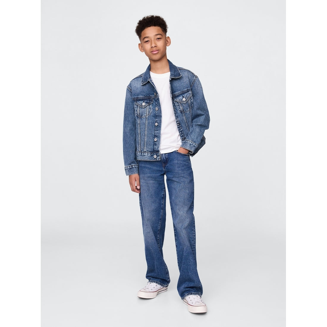 Boys' Organic Cotton Icon Denim Jacket