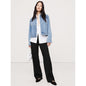 Women's Ultra High-Rise Modern Straight Italian Lightweight Wool Pant