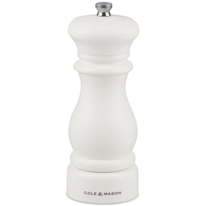 Cole & Mason Southwold Classic Salt & Pepper Mill Gift Set, Black/White - Black/ White