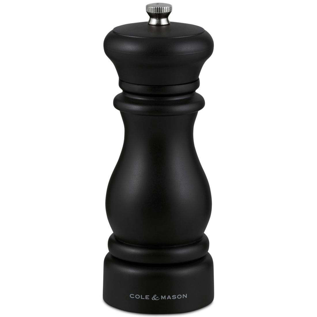 Cole & Mason Southwold Classic Salt & Pepper Mill Gift Set, Black/White - Black/ White