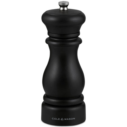 Cole & Mason Southwold Classic Salt & Pepper Mill Gift Set, Black/White - Black/ White