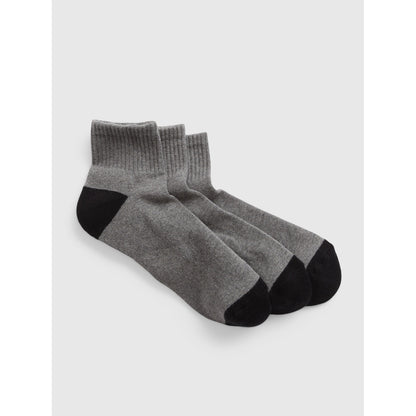 Men's Quarter Crew Socks (3-Pack)