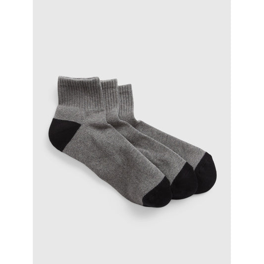 Men's Quarter Crew Socks (3-Pack)