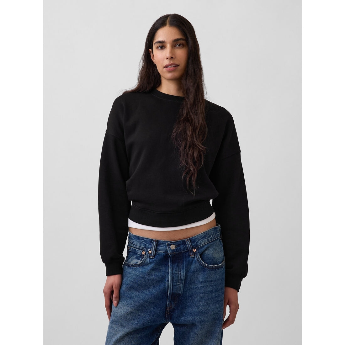 Women's Vintagesoft Wedge Crewneck Sweatshirt
