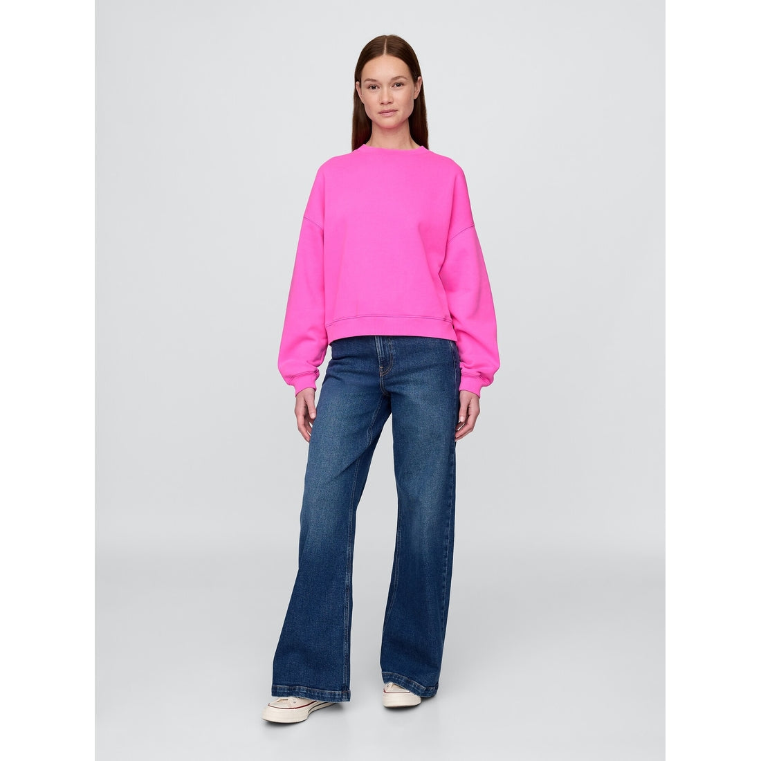 Women's Vintagesoft Wedge Crewneck Sweatshirt
