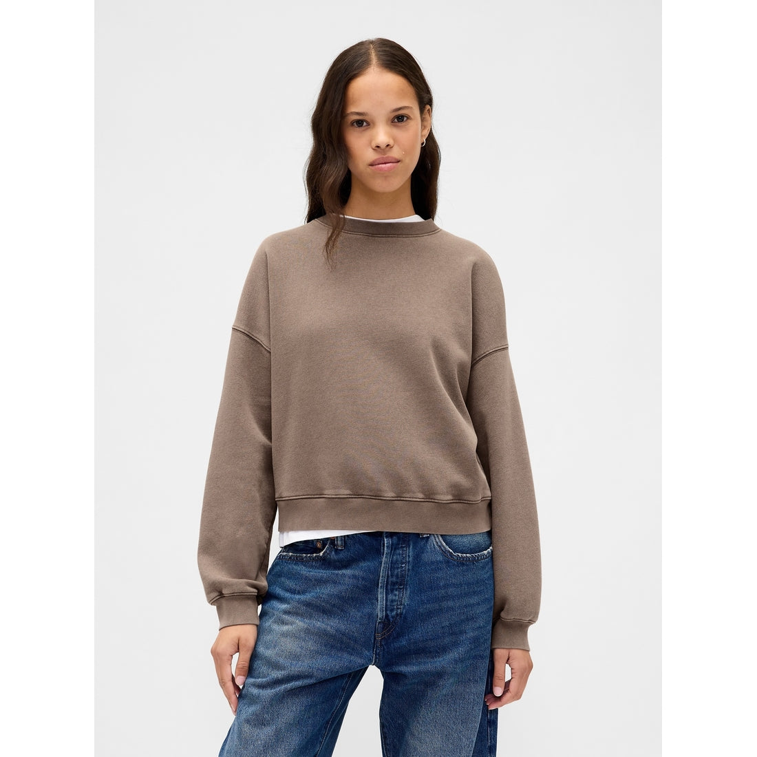 Women's Vintagesoft Wedge Crewneck Sweatshirt