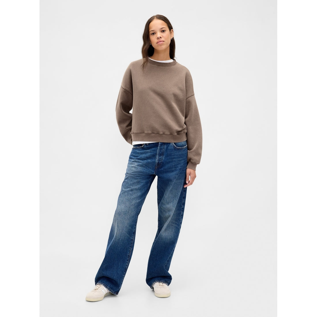 Women's Vintagesoft Wedge Crewneck Sweatshirt
