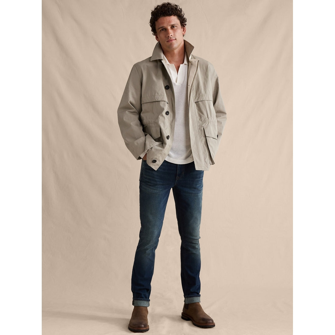 Men's Slim Luxe Traveler Jean