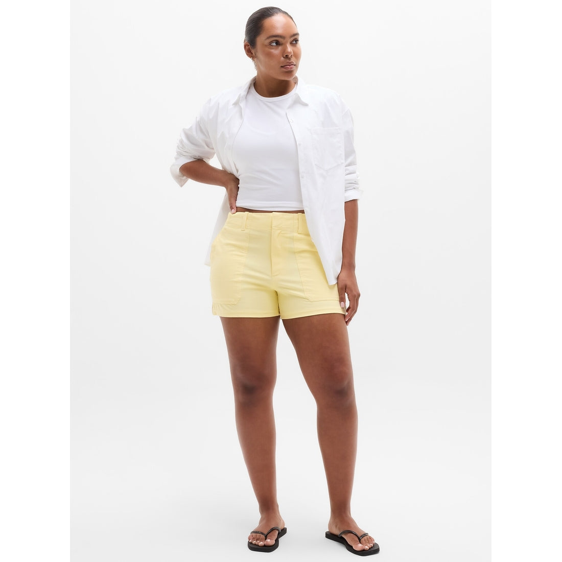 Women's Skyline High Rise Tailored 4" Short