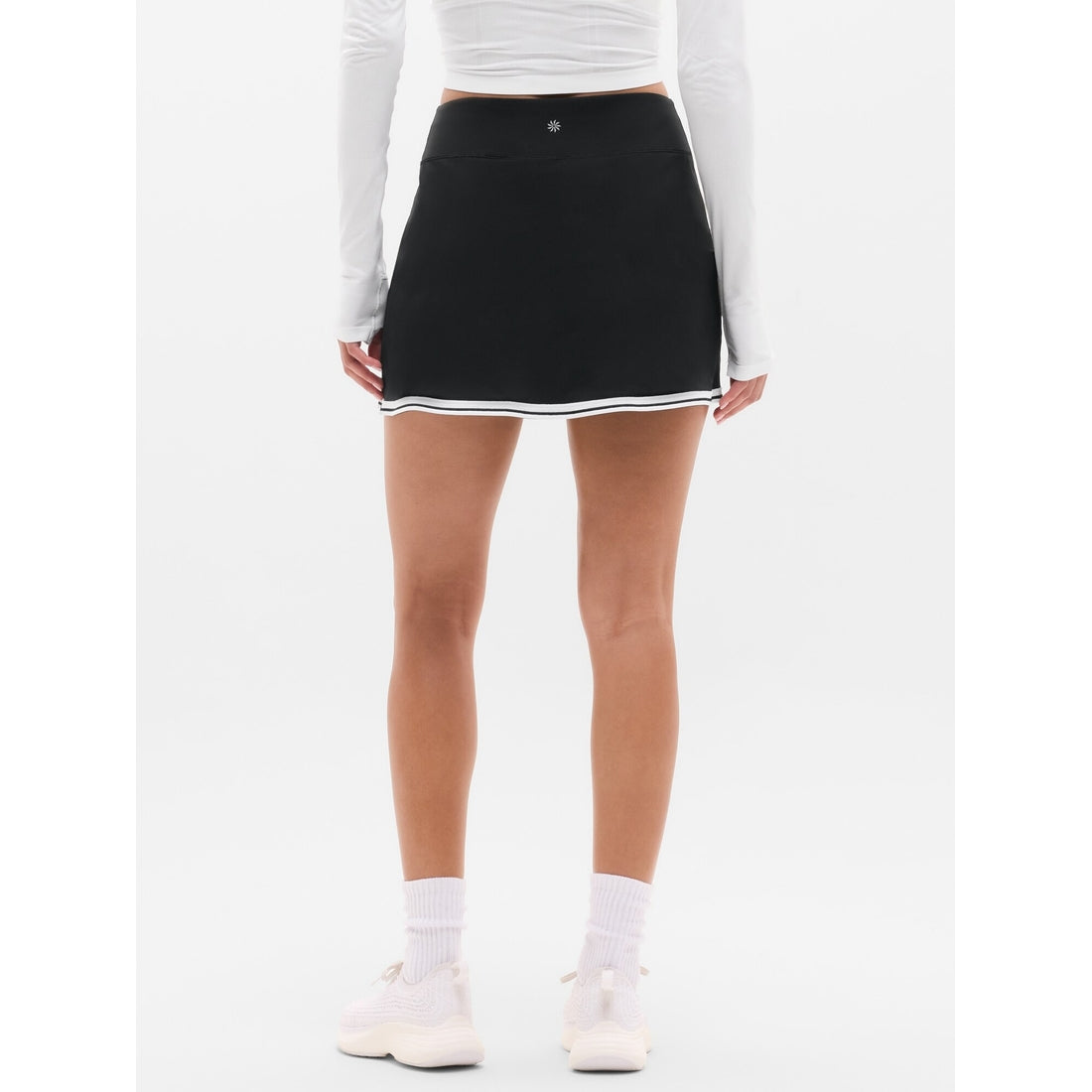 Women's Crosscourt High Rise Tipped 14" Skort