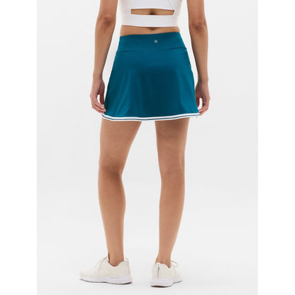 Women's Crosscourt High Rise Tipped 14" Skort