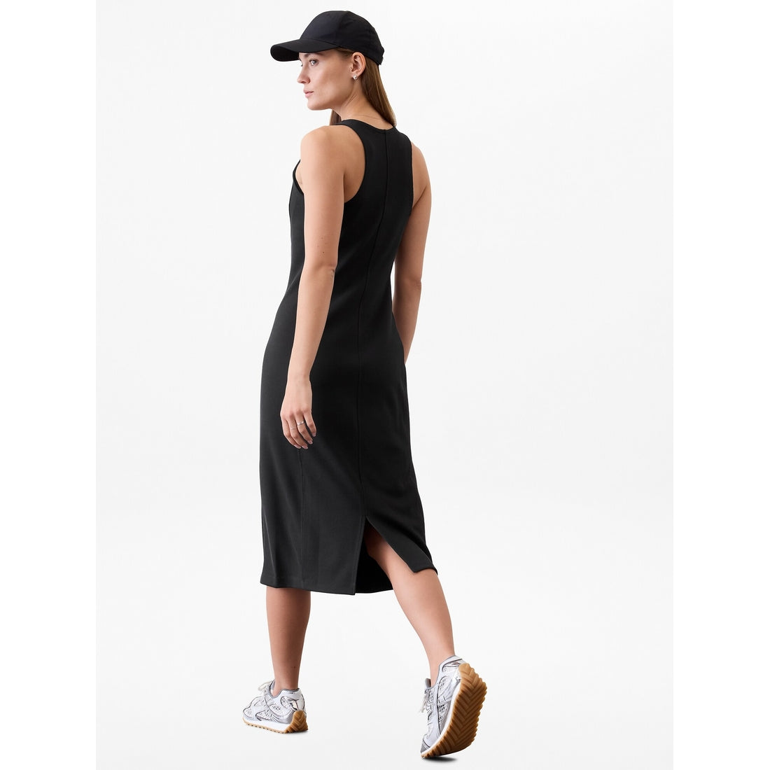 Women's Seasoft Rib Midi Tank Dress