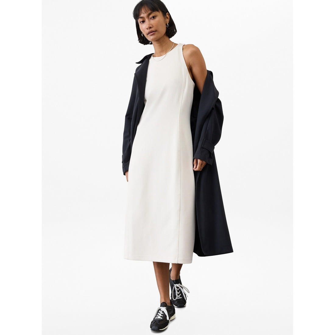 Women's Seasoft Rib Midi Tank Dress