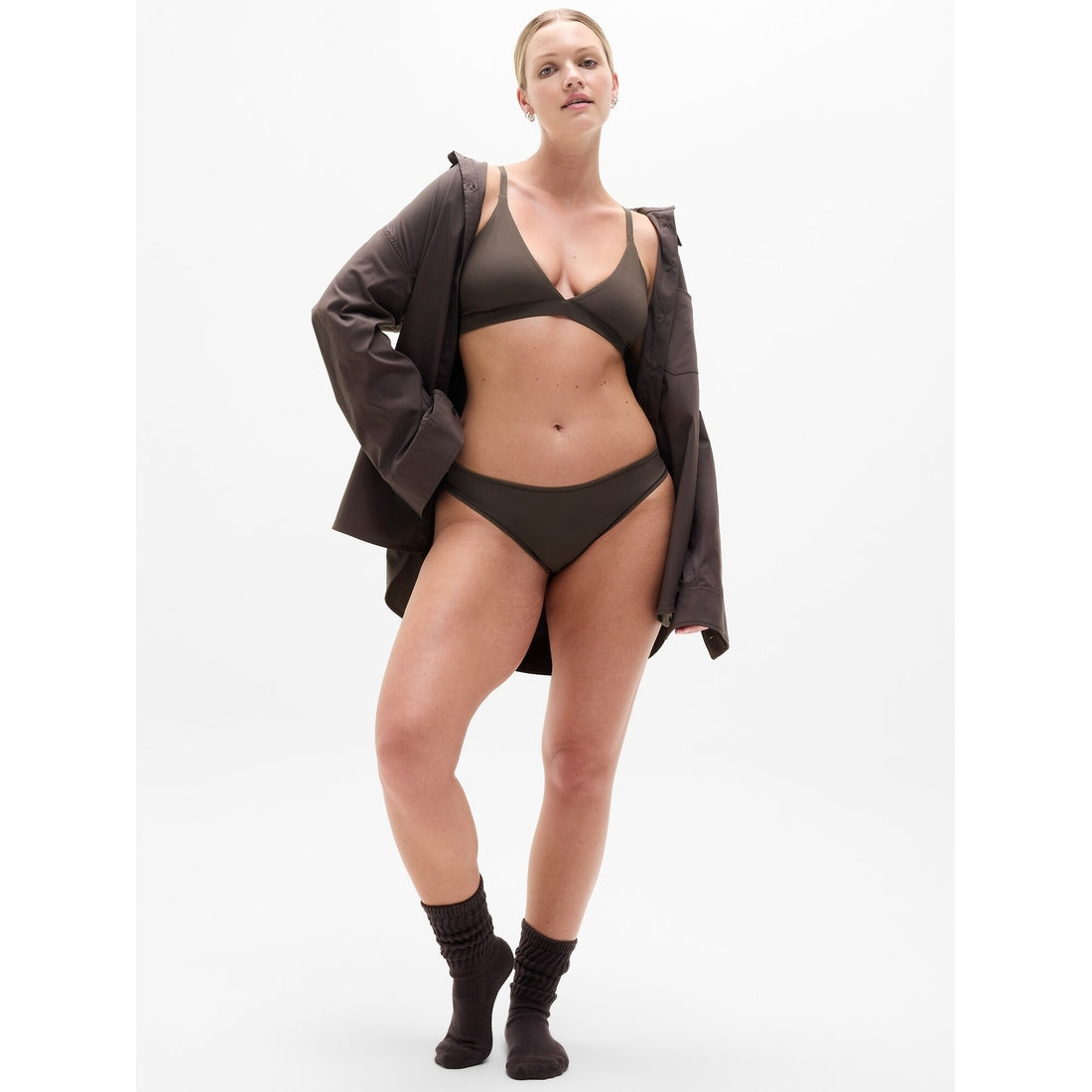 Women's Bodymove Plunge Bralette A-C