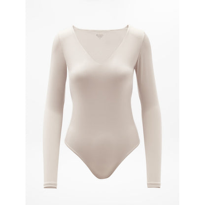 Women's Bodymove Plunge Long Sleeve Bodysuit