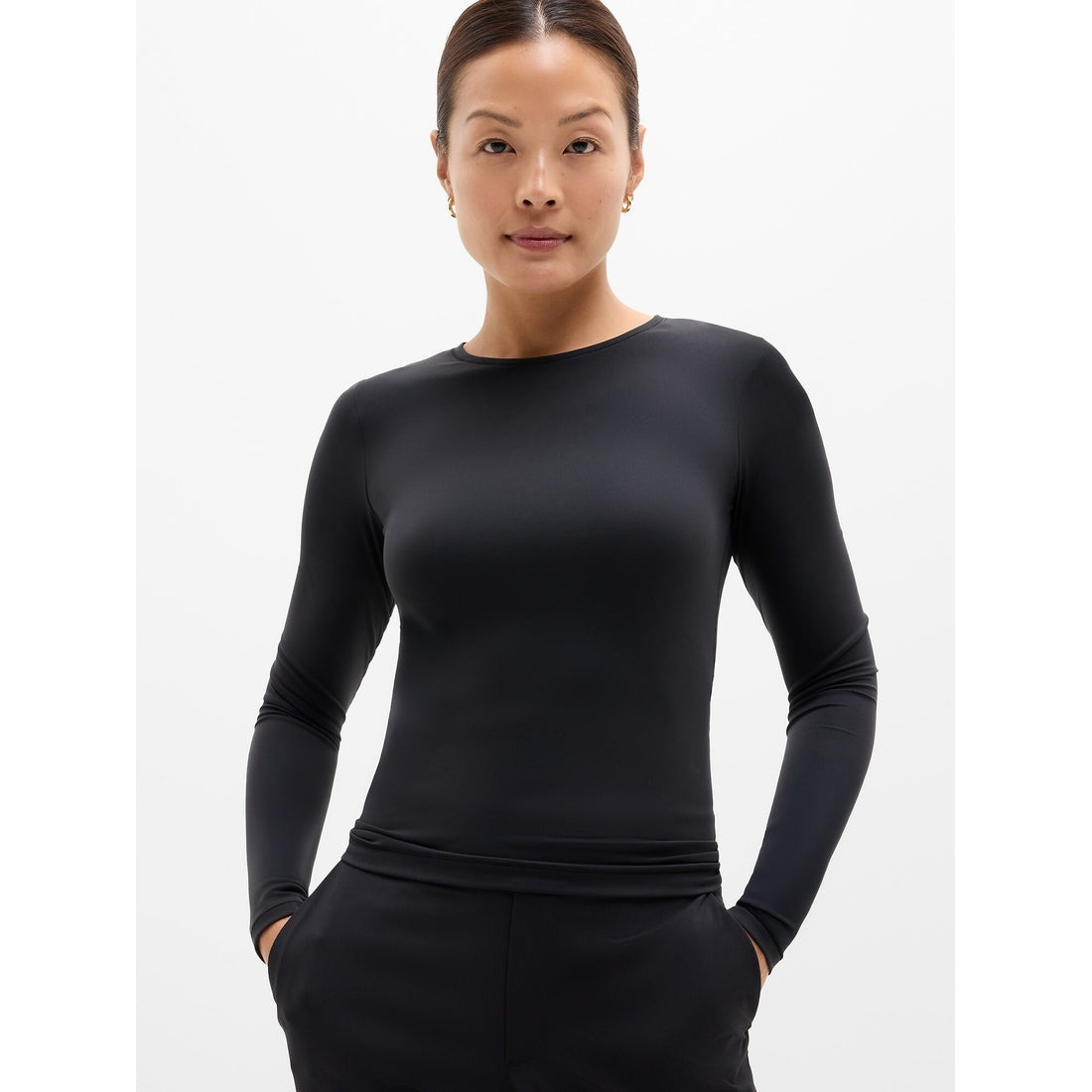 Women's Bodymove Crew Neck Long Sleeve Top