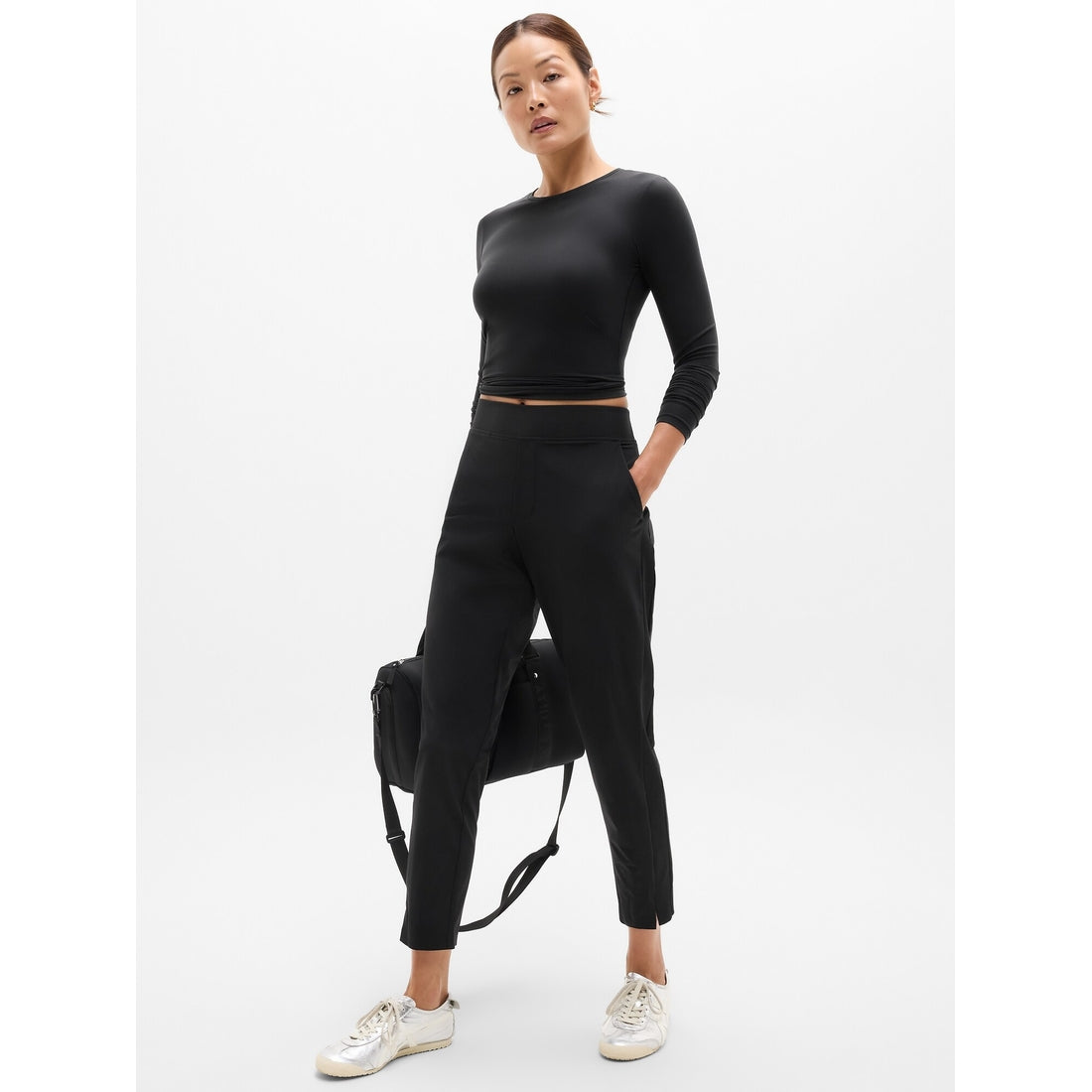 Women's Bodymove Crew Neck Long Sleeve Top
